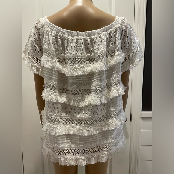 NWT Chelsea & Theodore embroidered top size XL - Picture 4 of 4